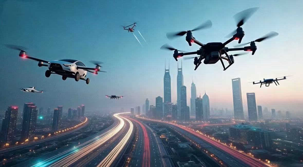 《Економічний зліт на низькій висоті: як спеціальні гідравлічні циліндри підвищують точність дрона》