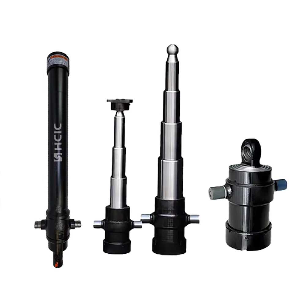 Багатоступеневий гідравлічний циліндр малого причепа